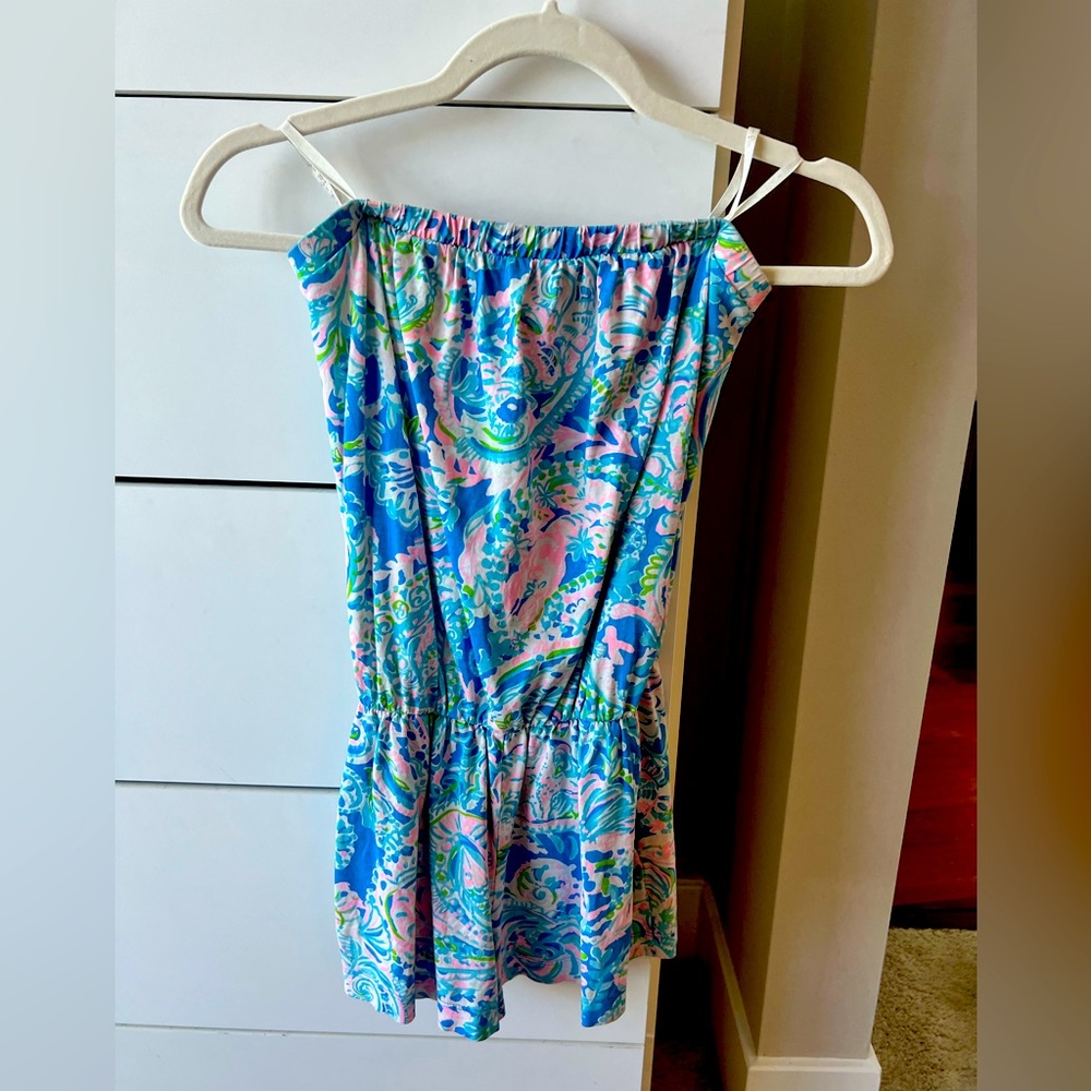 Lilly Pulitzer sleeveless shorts romper